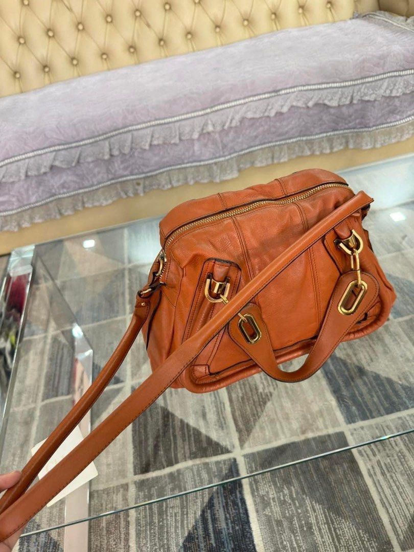 Authentic Chloe Paraty Bag 2 way (Category: Luxury Bags & Wallets) located in Quezon City. Submitted by jhaediah (Listing ID 1336398678, Image 2). Description: - Authentic 💯 - Chloe Paraty Bag 2 way - Medium size - With card.