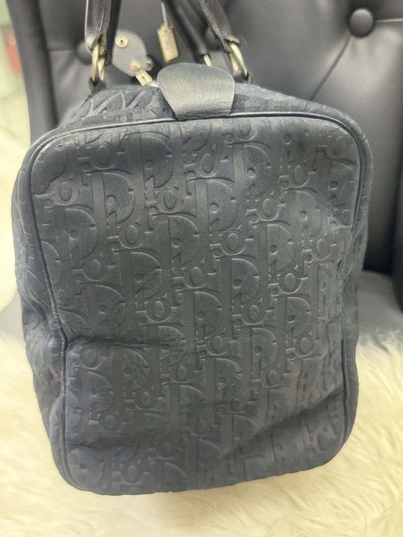 Authentic Christian Dior (Category: Luxury Bags & Wallets) located in Manila. Submitted by chloe_luxuries (Listing ID 1336337913, Image 3). Description: Guaranteed original Christian Dior Boston Bag Still in very good condition No more inclusion bag only Pm for those interested.