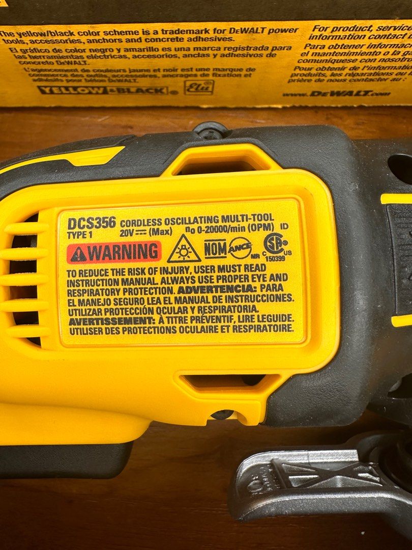 Dewalt dcs356b manual outlet