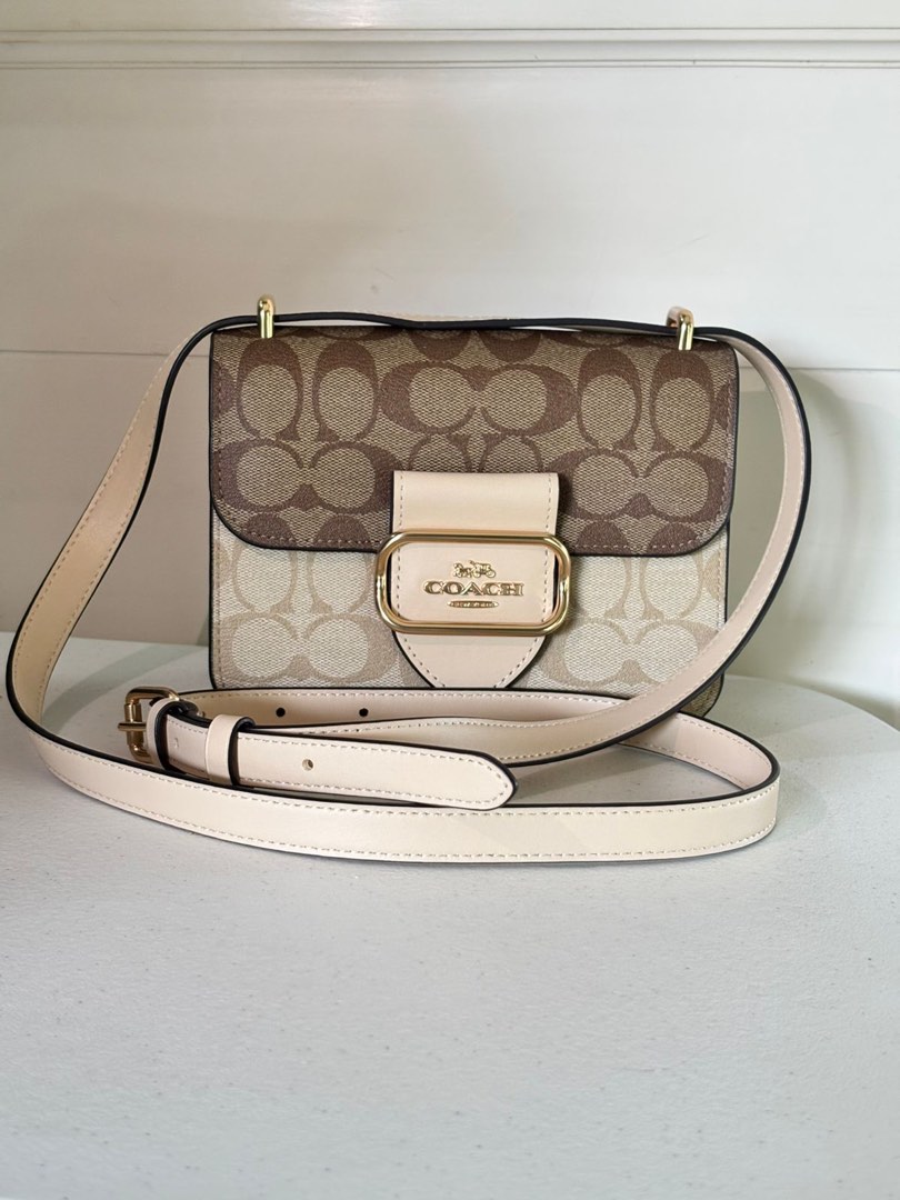 Coach Square One Coach Square Morgan Crossbody, Luxury, Bags & Wallets on Carousell