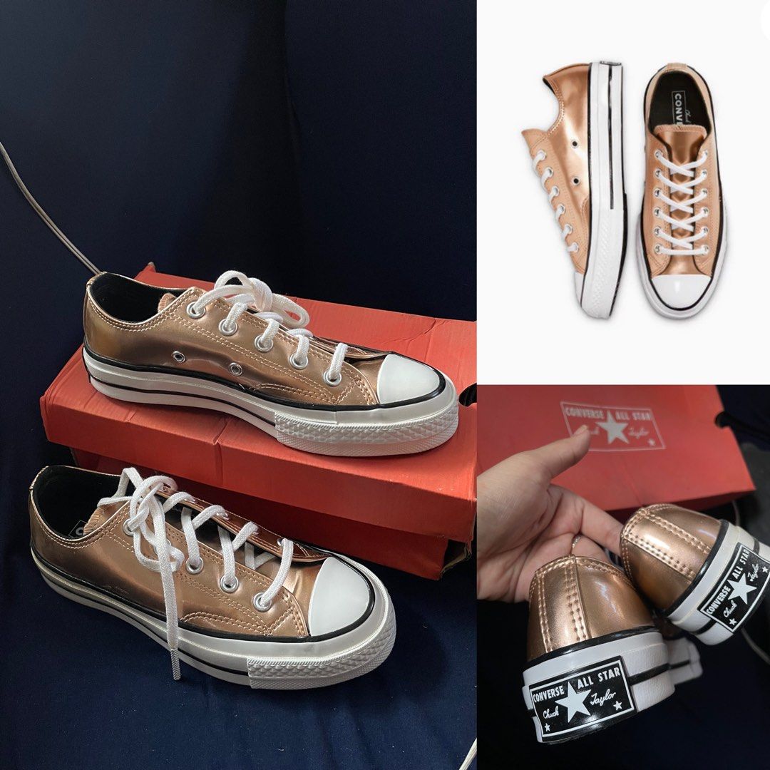 Limited edition rose gold converse 2025