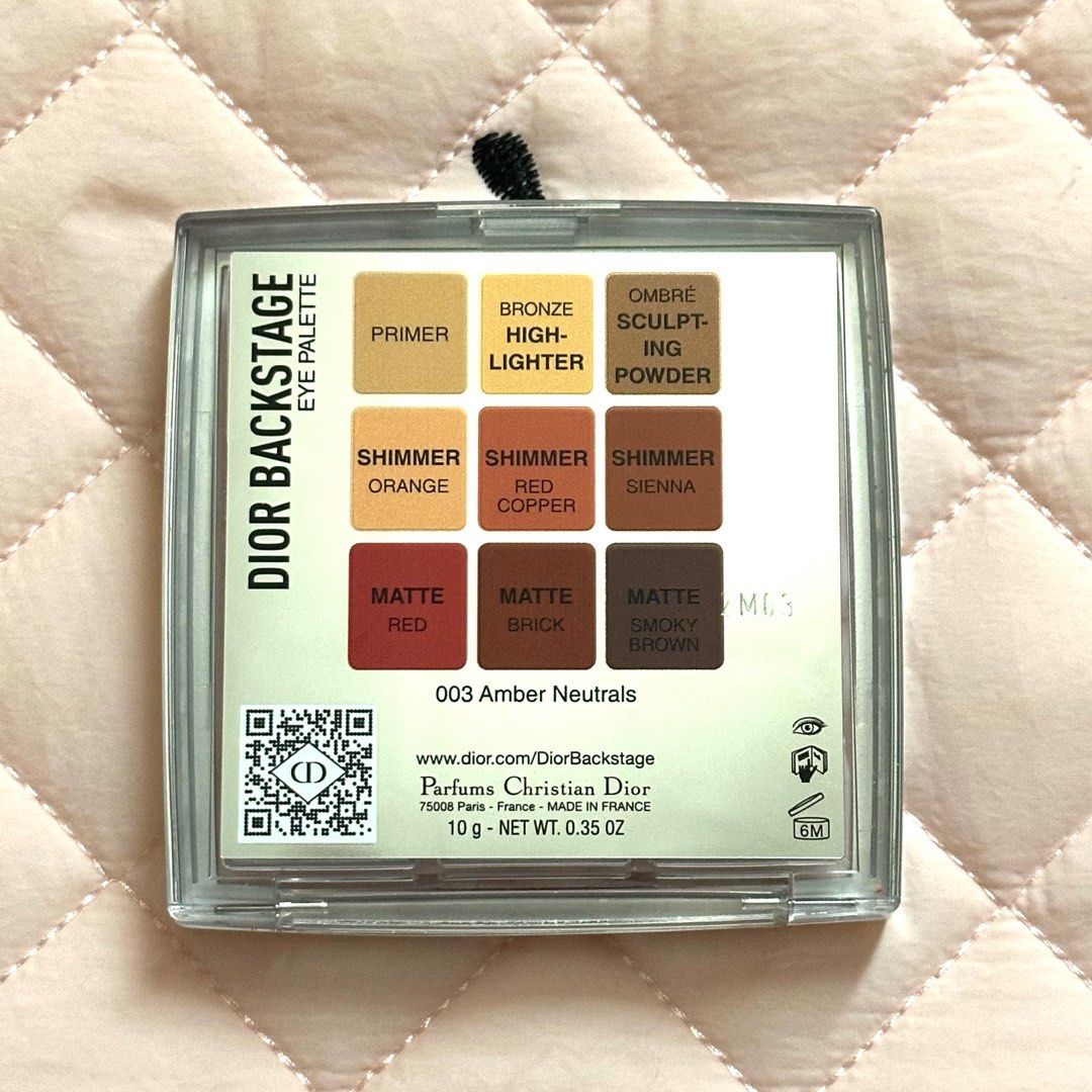 Dior Backstage Palette - 3 Amber Neutrals (Category: Makeup) located in Manila. Submitted by highbloom (Listing ID 1336334474, Image 3). Description: - with original box and paperbag - open for swap to a 04 highlighter palette with the same condition - bought last year but barely touched the palette - manila loc (lalamove/j&t available) .