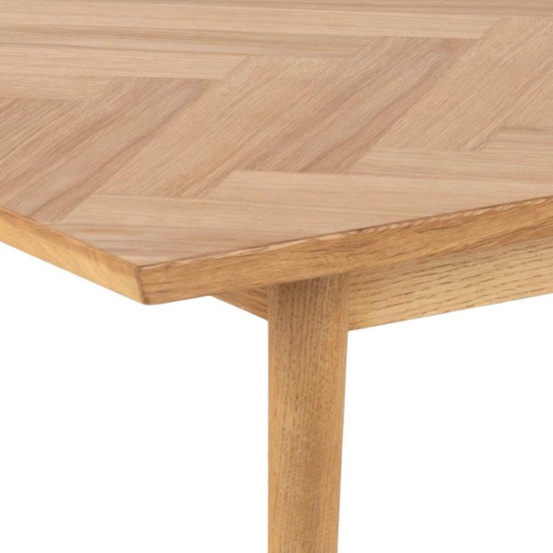 Dorney Rectangular Coffee Table (Category: Tables & Sets) located in Singapore. Submitted by flodohaus (Listing ID 1336354070, Image 3). Description: 140(l) x 70(w) x 45(h) cm Top oak oiled veneer, base oiled oak with herringbone design BNIB, unopened in original packaging. Photos are for example only, not the actual item sold. Self collection .