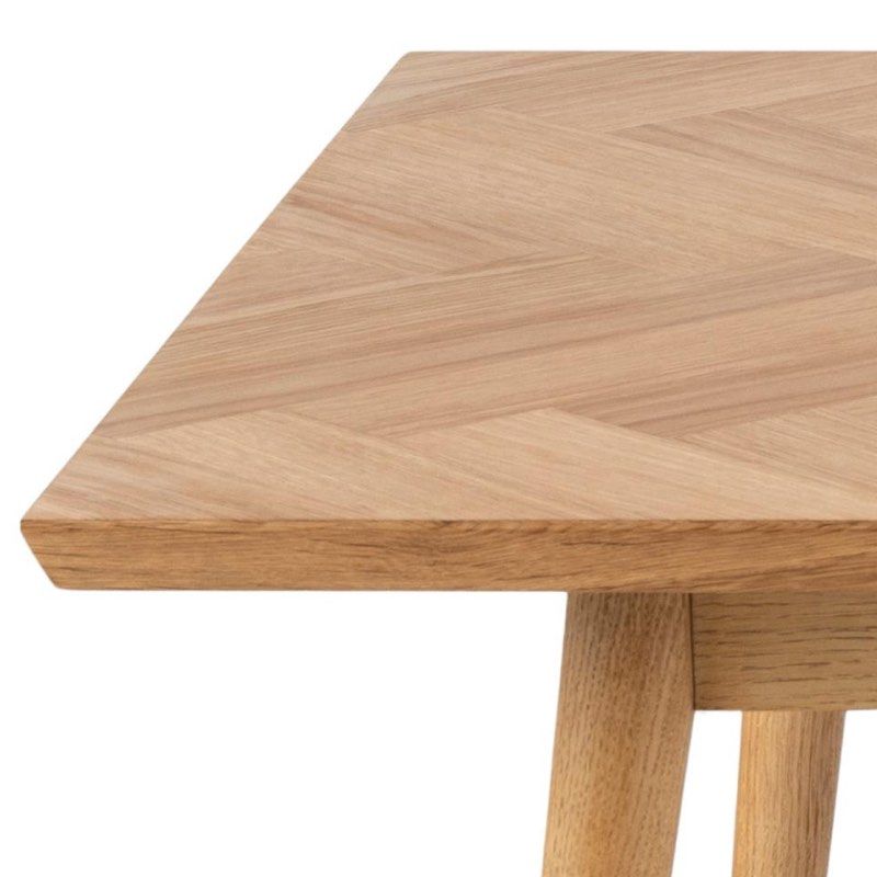 Dorney Rectangular Coffee Table (Category: Tables & Sets) located in Singapore. Submitted by flodohaus (Listing ID 1336354070, Image 2). Description: 140(l) x 70(w) x 45(h) cm Top oak oiled veneer, base oiled oak with herringbone design BNIB, unopened in original packaging. Photos are for example only, not the actual item sold. Self collection .