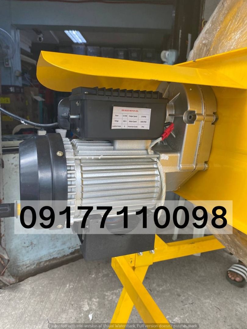 Electric cement mixer (autounload) (Category: Construction Tools & Equipment) located in Manila. Submitted by joeyroque09 (Listing ID 1336397096, Image 2). Description: .