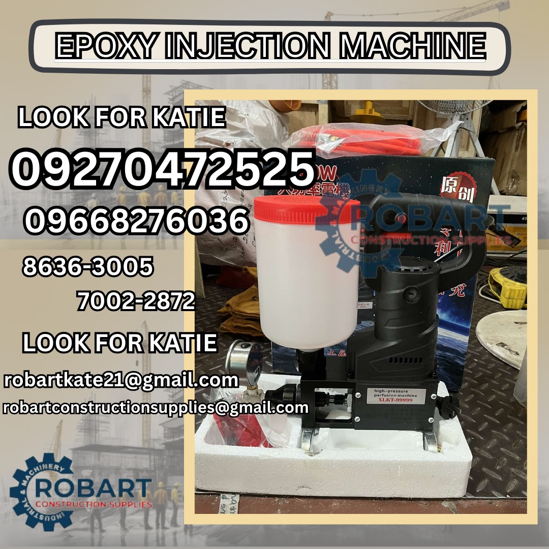 EPOXY INJECTION MACHINE, Commercial & Industrial, Construction Tools ...