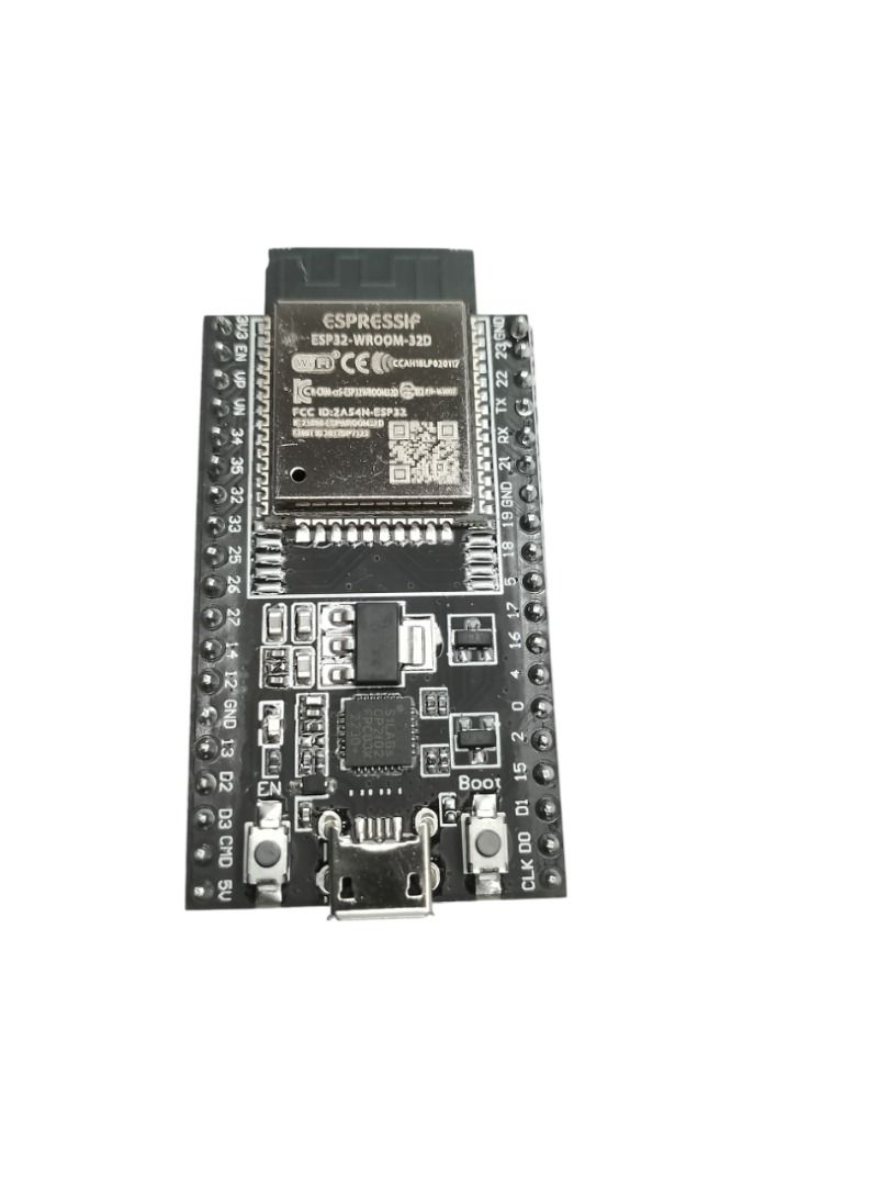 ESP32-WROOM-32D MICRO USB DEVELOPMENT BOARD 2.4GHz DUAL-MODE WiFi ...