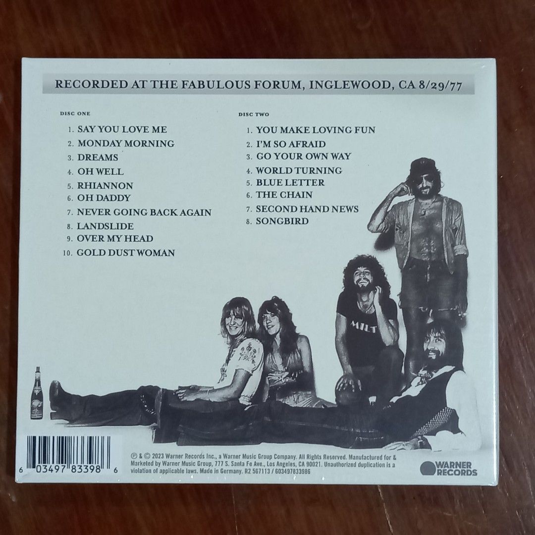 Fleetwood mac (Category: CDs & DVDs) located in Quezon City. Submitted by collectiblespopupshop (Listing ID 1336331341, Image 2). Description: original cd sealed brand new special limited edition collectors items rare and hard to find Welcome to our shop collectible pop up shop! 👝Posted items are on hand. 💿🎧🎵💽🎷📽🎥 CD'S / DVD's are all imported , local opm album and original in mint to nearmint & sealed brand new 🛒Pls add to cart to check 