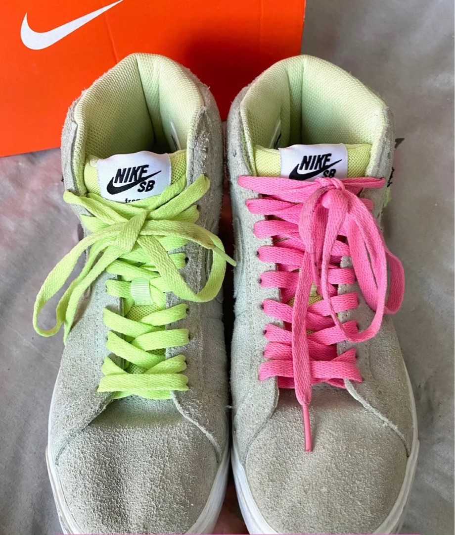 Frog Skateboards x Nike SB Blazer Mid QS Frog Skateboards Men s Fashion Footwear Sneakers on Carousell