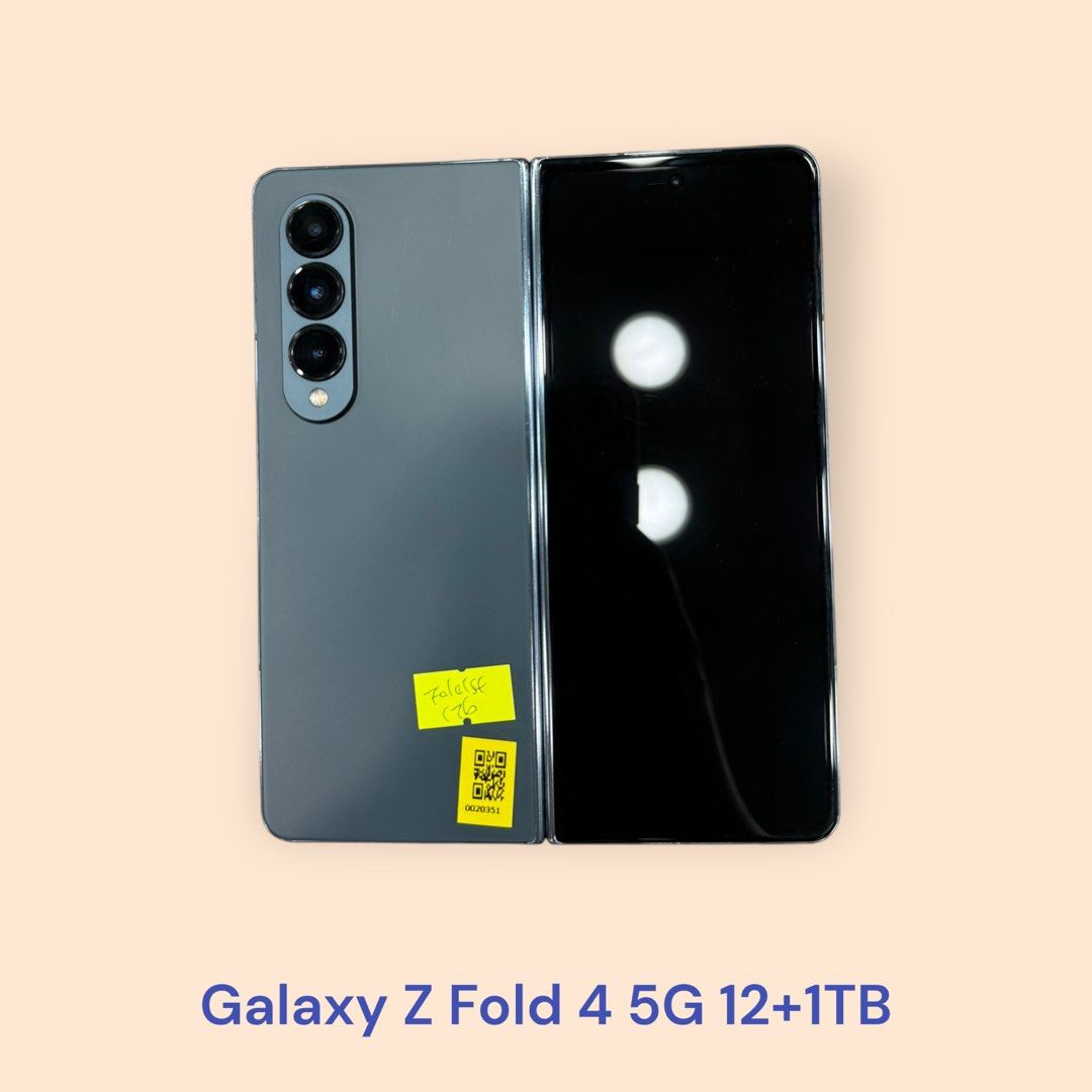 Galaxy Z Fold 4 1TB 香港版 SPILL | Samsung 新一代摺屏手機Galaxy Z Fold 4 登場增設1TB