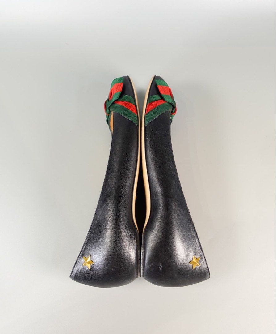 Gucci flats with bow shop