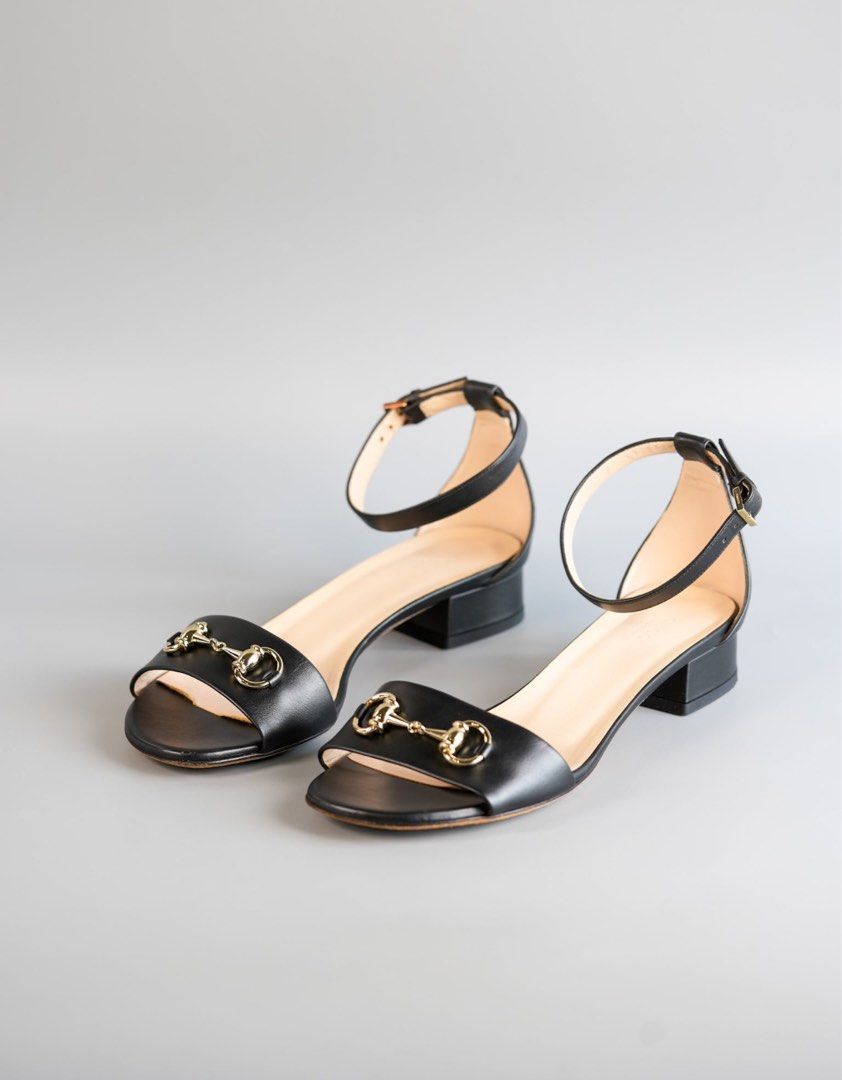 Gucci horsebit leather slides hotsell