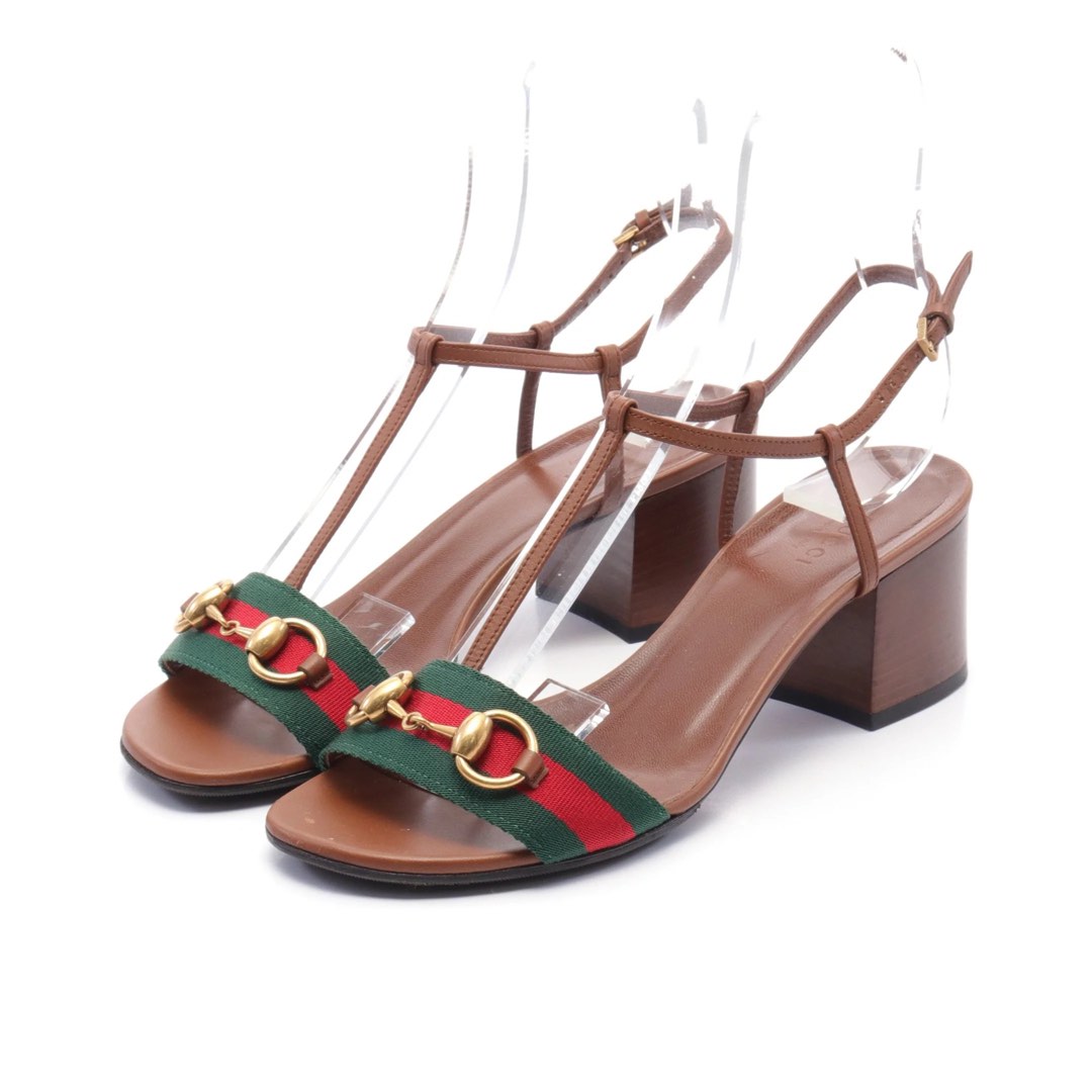 Gucci Horsebit Sherry Line Sandals size 37 Luxury Sneakers Footwear on Carousell