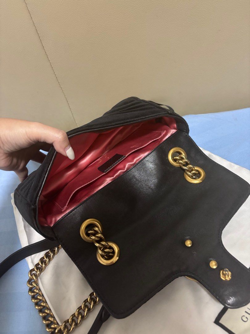 Gucci marmont mini velluto online