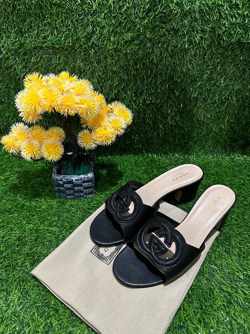 Gucci mid heel hotsell