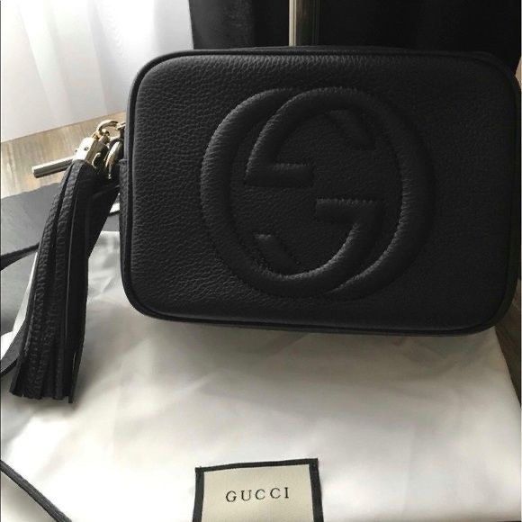 Gucci Soho Disco Black Leather