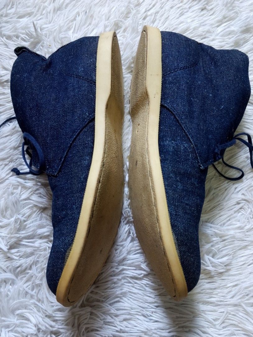 H&M Dress Shoes (Category: Dress Shoes) located in Navotas City. Submitted by SoleDenim (Listing ID 1336355319, Image 2). Description: H&M Denim Canvass Men's Dress Shoes Authentic Made In China Very Good Condition No Box Size 9US (42FR) ( 8UK ) Minor Issue: Minor heeldrag P700 + SF COP/COD LBC " What You See Is What You Get” MOP: Palawan/Coins.ph Crisaldo Rodriguez 09929865358.