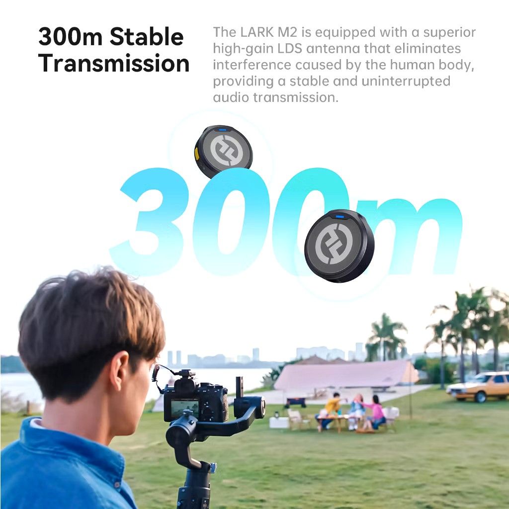 Hollyland LARK M2 Combo Version [Wireless Microphone]63699143678466112