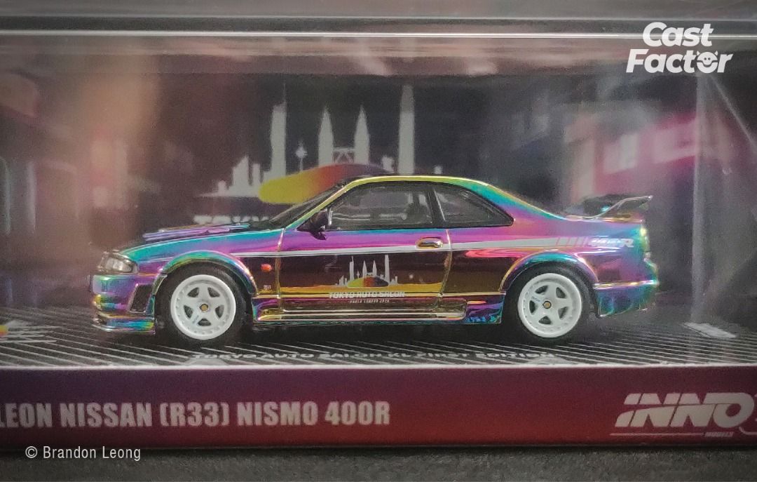 INNO 64 1:64 Nissan Skyline R33 Nismo 400R Chameleon Tokyo Auto Salon ...