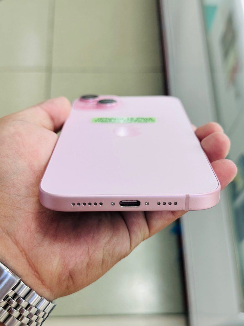 Iphone 15 Plus 256gb 97% batt HK FU (Category: iPhone 15 Series) located in San Juan City. Submitted by javedsgadgetshop (Listing ID 1336355883, Image 2). Description: OPEN FOR INSTALLMENT VIA CREDIT CARD/GGIVES/SPAY/BILLEASE & SWAP/TRADE-IN! BUY AND SELL! Quick Specs : Iphone 15+ •256gb •NTC Variant •97% batt health •Factory Unlock •95% Smoothness •No hidden issue | No Repaired •100% Authentic | Not Refurbished •w/ OEM Charger & store warranty ❣