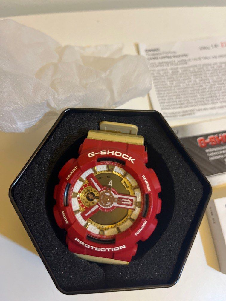 G shock iron man limited edition clearance