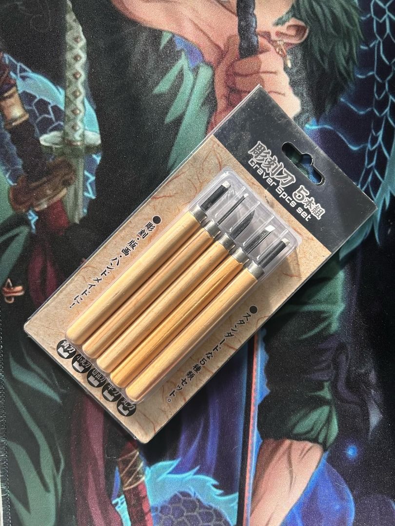 Japanese Wood Carving Chisel Set - 5 Pieces (Category: Craft Supplies & Tools) located in General Trias. Submitted by tenshijapan (Listing ID 1336337734, Image 1). Description: Type: 5-Piece Wood Carving Chisel Set Material: Steel blades with wooden handles Description: This 5-piece Japanese wood carving chisel set is perfect for anyone interested in wood carving, whether you’re a beginner or an experienced artist. Sourced as a Japan surplus item