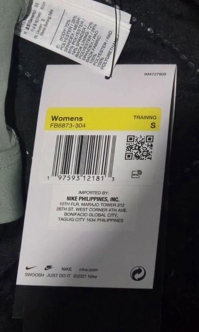 Jordan Sports bra (Category: Activewear) located in Manila. Submitted by agentus (Listing ID 1336343433, Image 2). Description: .