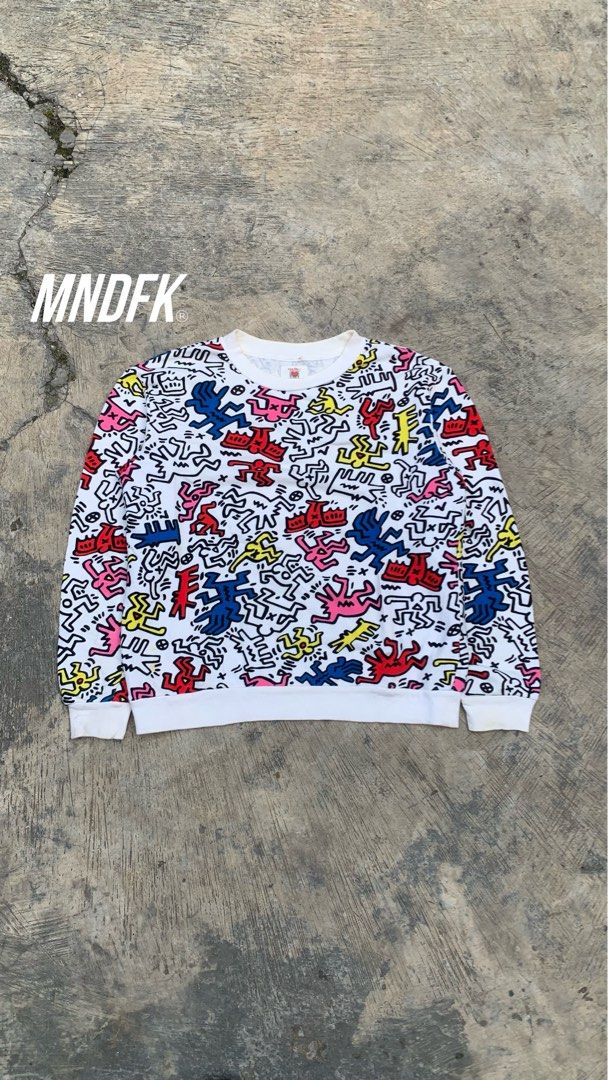 Keith Haring Fullprint By Forever 21 Sweatshirt