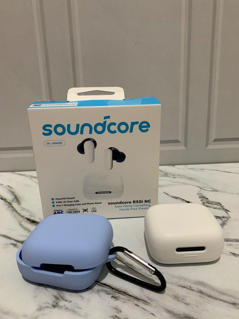 LIKE NEW FREE CASE Anker Soundcore R50i NC, Elektronik, Audio di Carousell