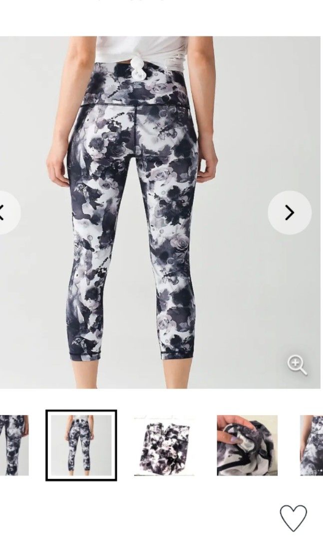 Lululemon floral leggings online