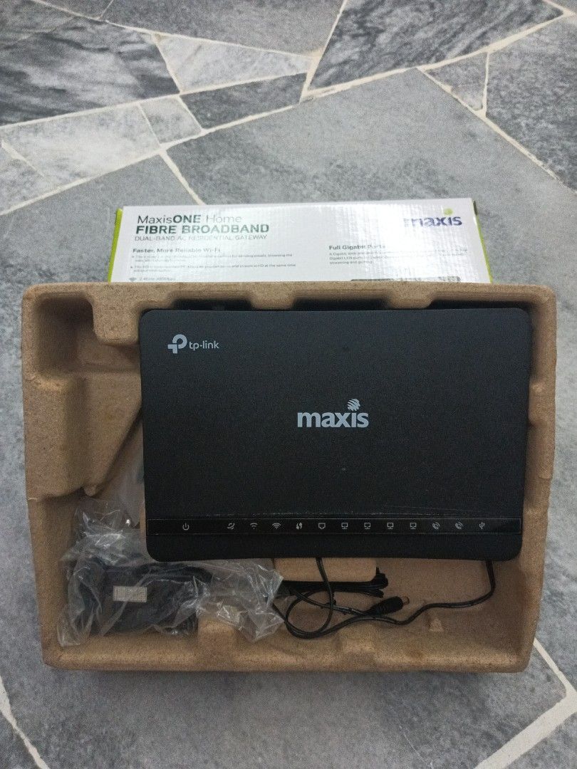 Maxis fibre router TP-LINK AC1200, Everything Else, Others on Carousell