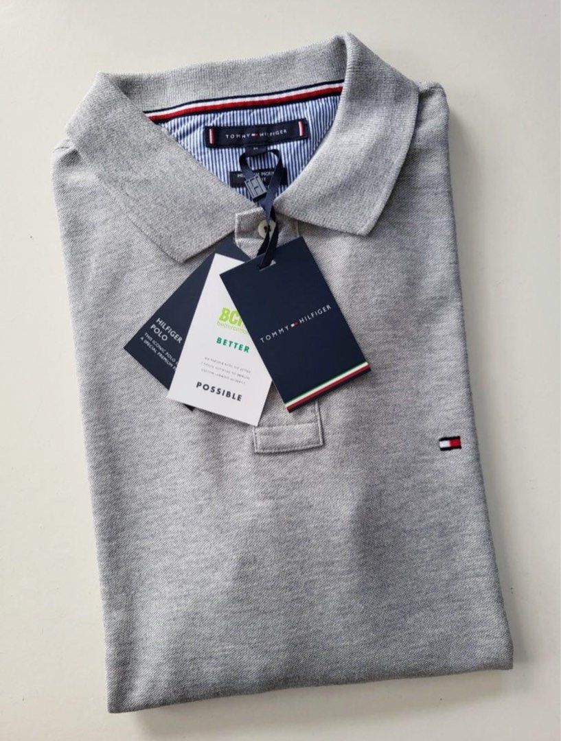 Tommy hilfiger slim fit long sleeve polo sale