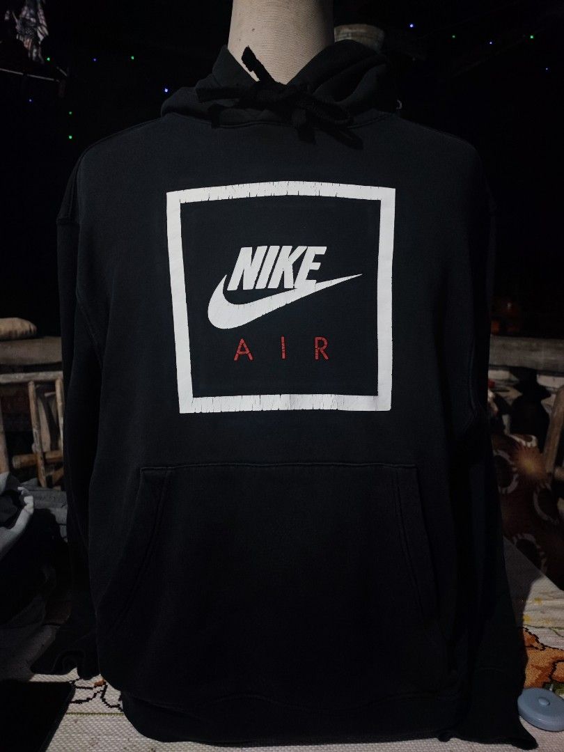 Nike Air Hoodies Center Box Logo Men s Fashion Tops Sets Hoodies on Carousell