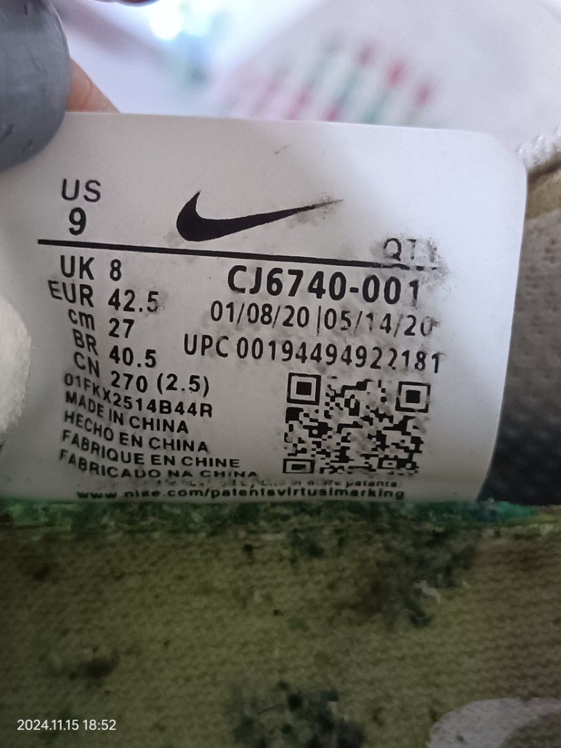 NIKE SHOES US 10 EUR 42.5 Men s Fashion Footwear Sneakers on Carousell