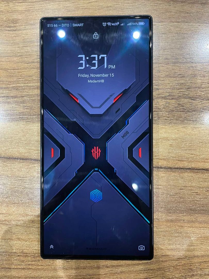 NUBIA REDMAGIC 8PRO 12/256 (Category: Android Others) located in Caloocan City. Submitted by mpanganib70692 (Listing ID 1336403922, Image 2). Description: Redmagic 8 pro 12/256 matte ver. Snapdragon 8gen 2 Bypass charging Gaming phone Inclussions: Box type C cable 1 silicon case Issue: Dents and scratches sa body dahil sa case. Overall in good working condition ang phone Matagal malowbat 6000 mAh battery Trigger buttons working perfectly for sale