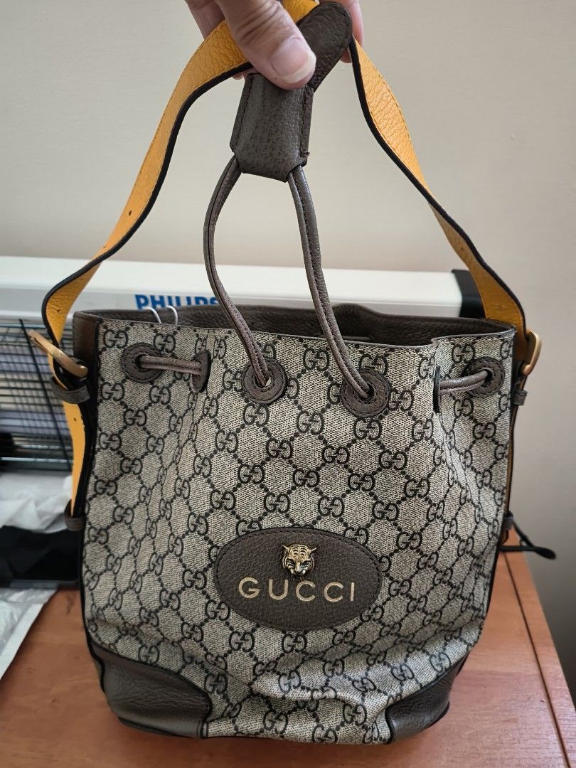 Gucci bucket backpack deals