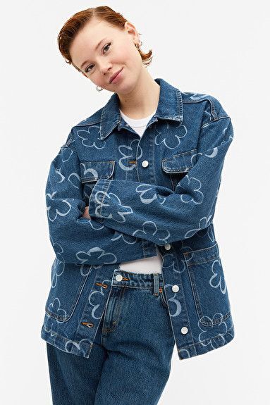 Monki denim jacket shop