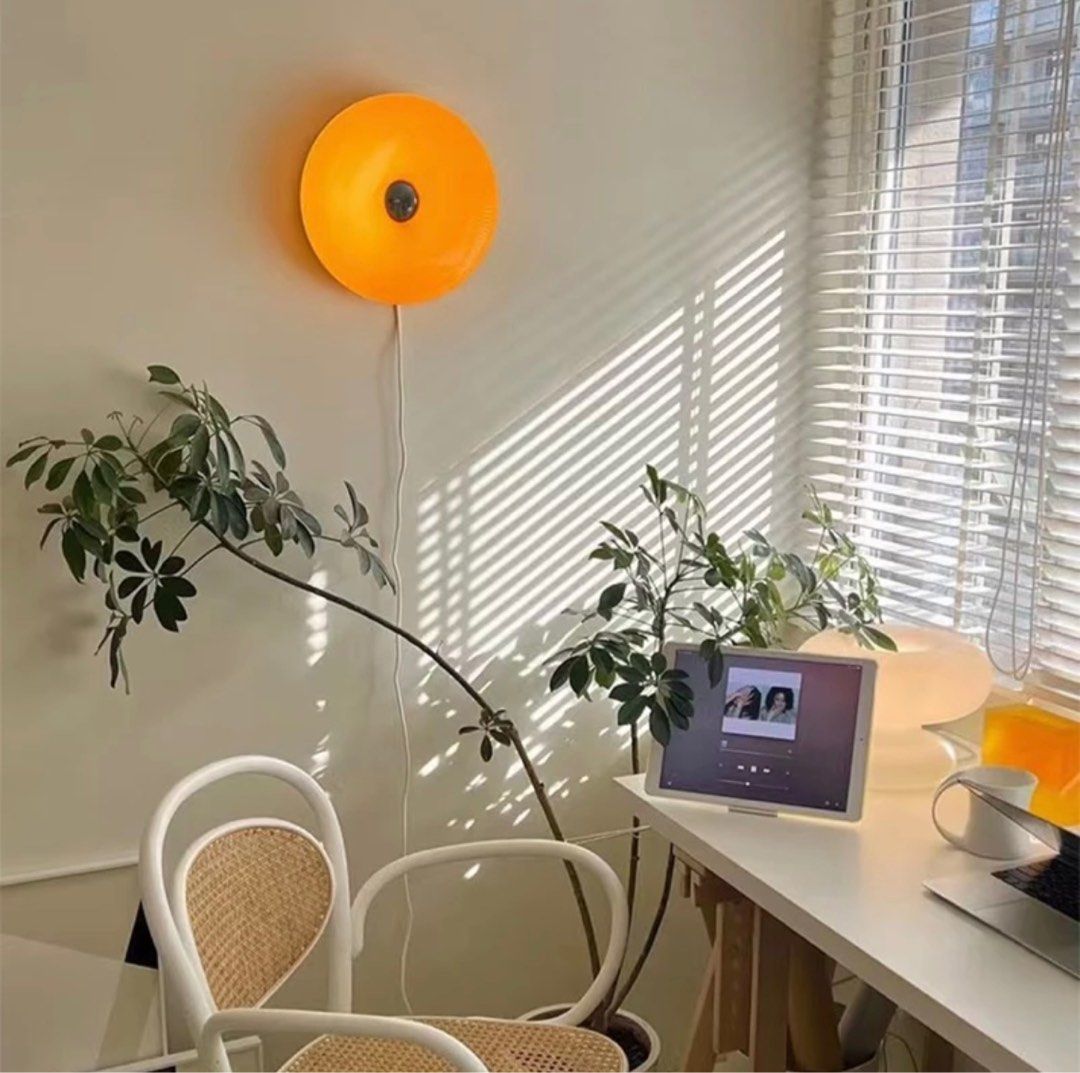 PRE-ORDER | Daphne Donut Lamp (Category: Lighting) located in Manila. Submitted by _marganicole (Listing ID 1336408687, Image 3). Description: Pre-order (ETA 5-7 days) Once the item is on-hand we can do lalamove same day delivery or thru J&T, LBC🤍 About Daphne Donut Lamp👀 - Material: Plastic - Color: Orange, White - Function: Long press the touch switch for infinite dimming - Brightness: 3 Color lights: white light/warm light/neutral light - Ch