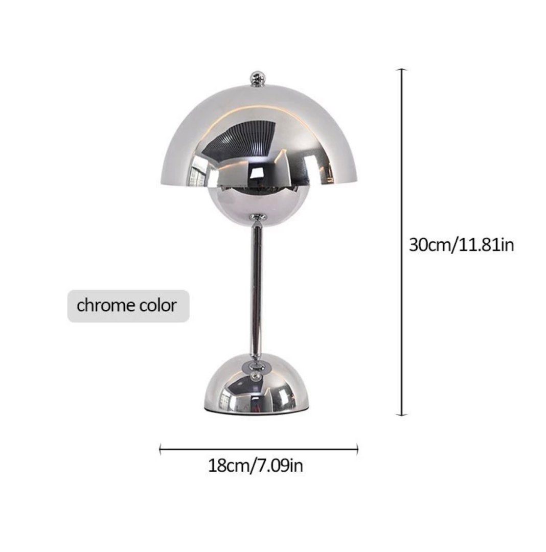 PRE-ORDER | Valentina Chrome Lamp (Category: Lighting) located in Manila. Submitted by _marganicole (Listing ID 1336408299, Image 2). Description: Pre-order (ETA 5-7 days) Once the item is on-hand we can do lalamove same day delivery or thru J&T, LBC🤍 About Valentina Chrome Lamp👀 - Power: 3W - Brightness: adjustable - Color: 3 color adjust (Warm, Warm white, Neutral) - Charging time:3-6H - Working hours:6-8H - Function: Touch control - Battery 
