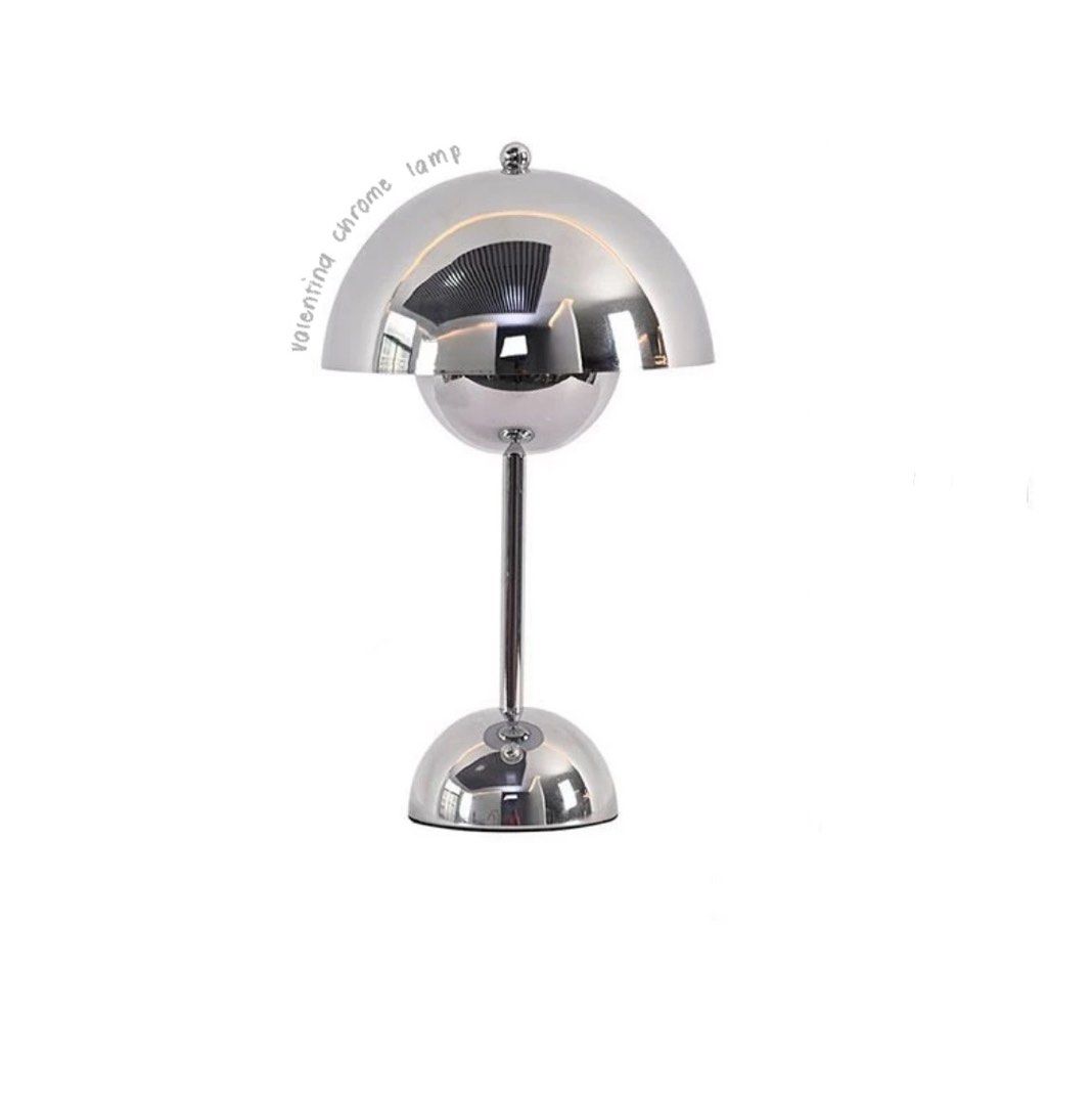 PRE-ORDER | Valentina Chrome Lamp (Category: Lighting) located in Manila. Submitted by _marganicole (Listing ID 1336408299, Image 1). Description: Pre-order (ETA 5-7 days) Once the item is on-hand we can do lalamove same day delivery or thru J&T, LBC🤍 About Valentina Chrome Lamp👀 - Power: 3W - Brightness: adjustable - Color: 3 color adjust (Warm, Warm white, Neutral) - Charging time:3-6H - Working hours:6-8H - Function: Touch control - Battery 