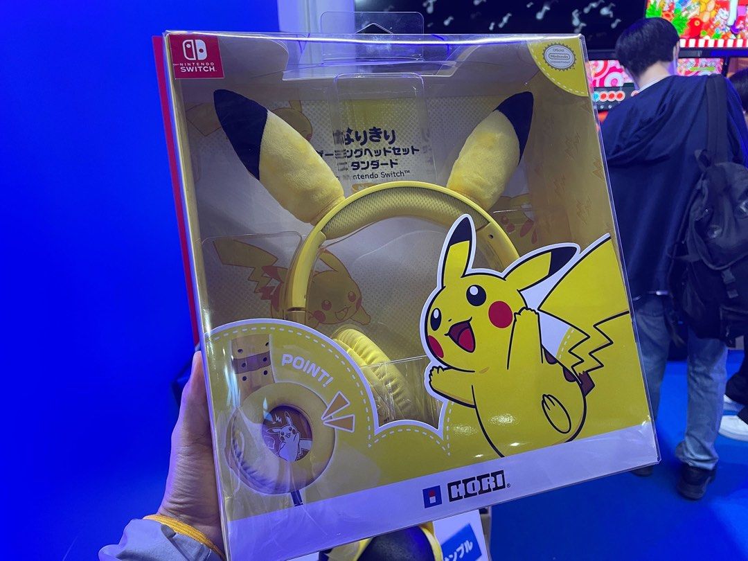 Preorder] HORI Japan <Pikachu Ears Headset> Nintendo Switch Gaming