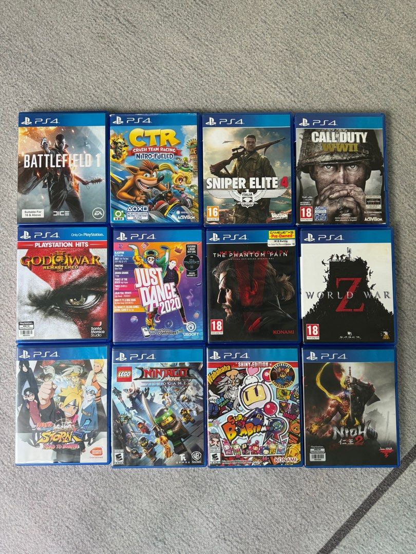PS4 Games, Video Gaming, Video Games, PlayStation on Carousell