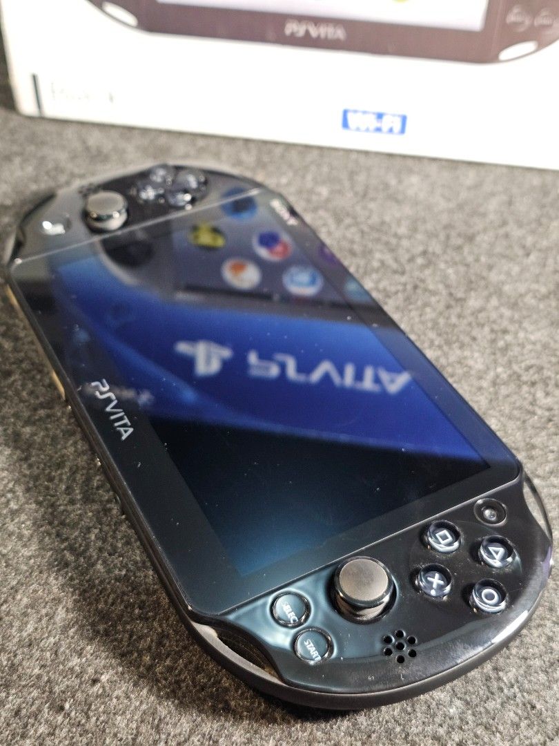 PS Vita Slim Black (Category: PlayStation) located in Paranaque City. Submitted by john020497 (Listing ID 1336485172, Image 2). Description: - Around 9.5/10 smoothness. - No issue. Good item for collectors. - With box, manuals, 16gb official sony memory card and charger. - Non modded but can be modded upon request. Parañaque area. Delivery via Lalamove/Grab..
