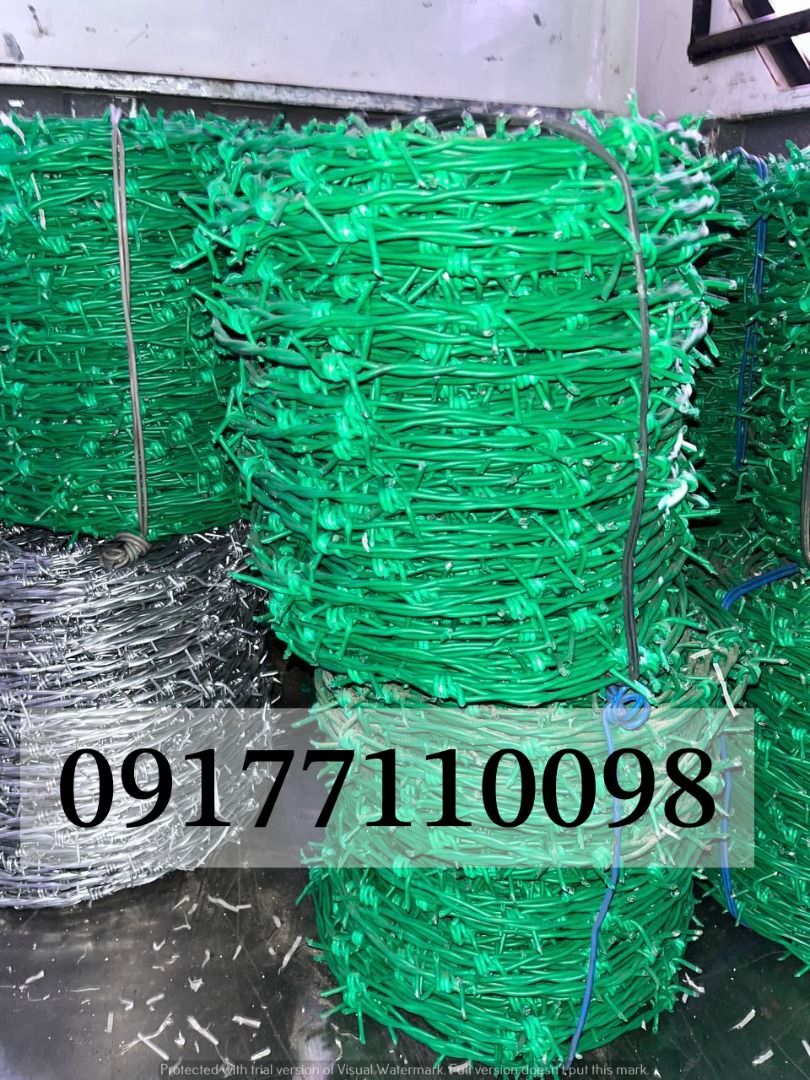 Pvc Coated Barb Wire (Category: Construction & Building Materials) located in Manila. Submitted by joeyroque09 (Listing ID 1336378908, Image 3). Description: .