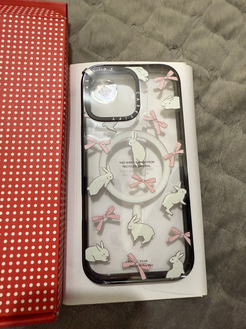 Rabbit Ribbon Casetify Magsafe Compatible 16 Pro Max, Mobile Phones ...