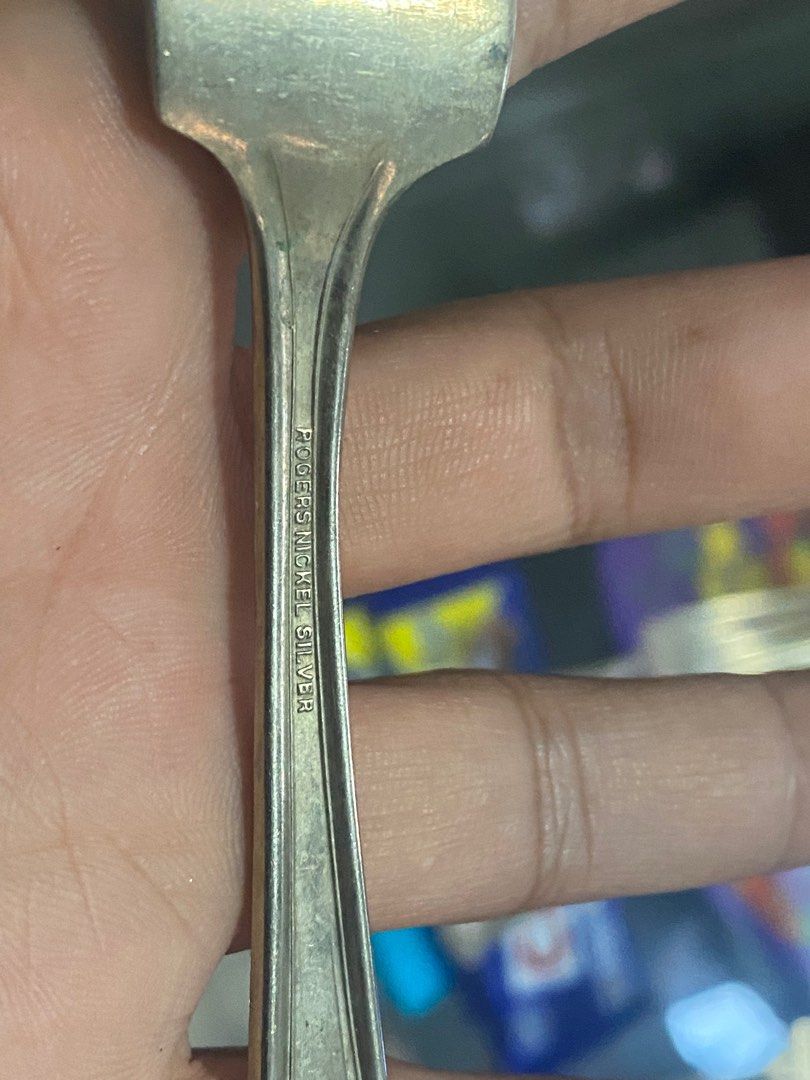 Rogers Nickel Silver Forks Furniture Home Living Kitchenware Tableware Dinnerware Cutlery on Carousell