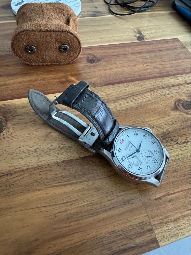 Seiko Presage SPB041J1 動力儲存機械錶, 他的時尚, 手錶及配件, 手錶