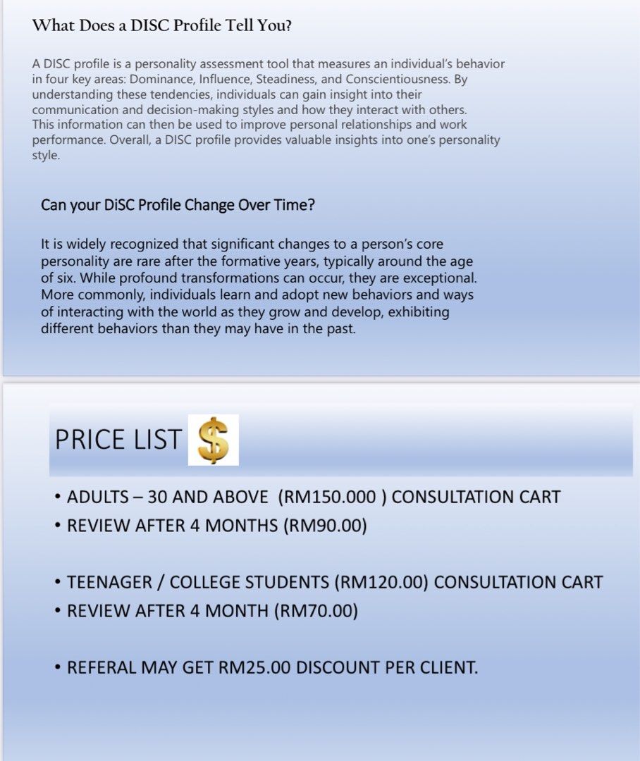 Self Help &Development (Category: Textbooks) located in Puchong. Submitted by quicklion_3af745 (Listing ID 1336358983, Image 2). Description: Year End Promotion 🥳🥳 This service is to unlock yourself & potential. If u are talented and u still unable to move on. This secret skill will unleash your potential. You can do it at one time or revisit after 4 months..