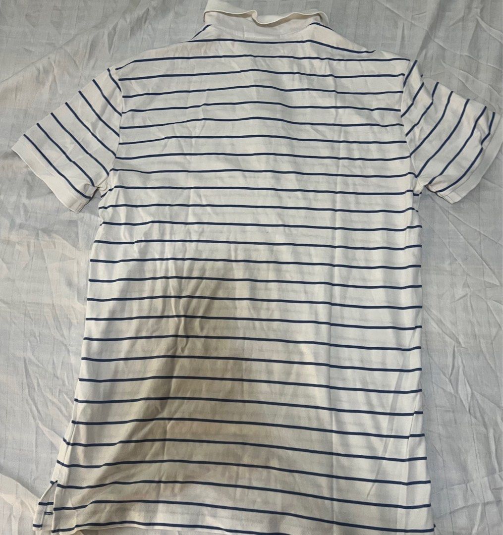 Stripped Polo Shirt Kids (Category: Tshirts & Polo Shirts ) located in Paranaque City. Submitted by flamespicks (Listing ID 1336408806, Image 3). Description: Brand: WH Polo Sport Size: L Condition: Lightly Used Fabric: Cotto Rfs: Decluttering Model's Measurements Bust: 33 Waist: 25 Hips: 35 .