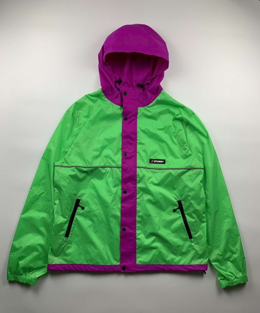 Stussy honeycomb hooded jacket shop